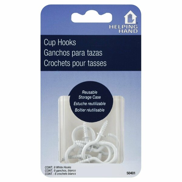 Helping Hand Faucet Queen White Cup Hook 255459